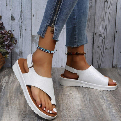 ComfyFootgear™ Bunion Corrector Sandals with Back Strap - ComfyFootgear