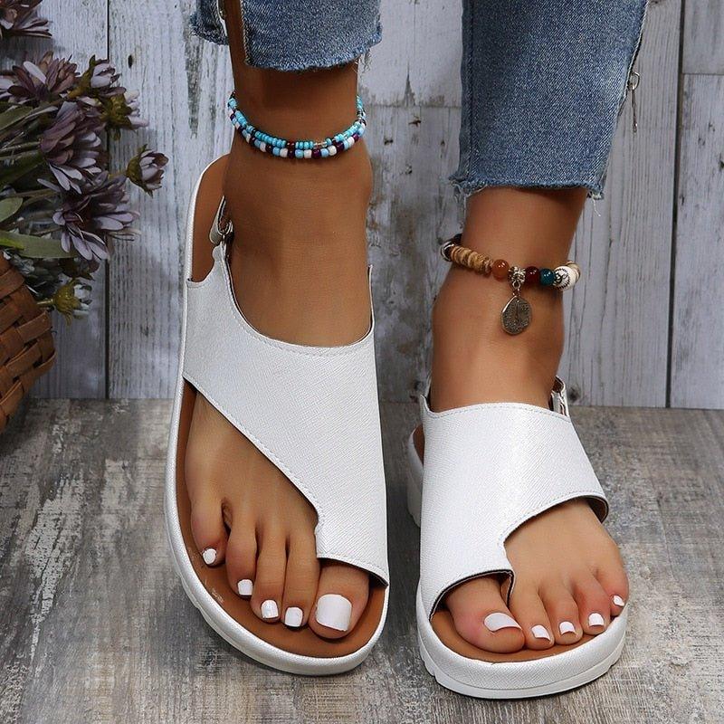 ComfyFootgear™ Bunion Corrector Sandals with Back Strap - ComfyFootgear