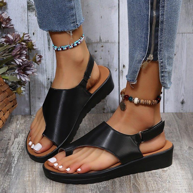 ComfyFootgear™ Bunion Corrector Sandals with Back Strap - ComfyFootgear