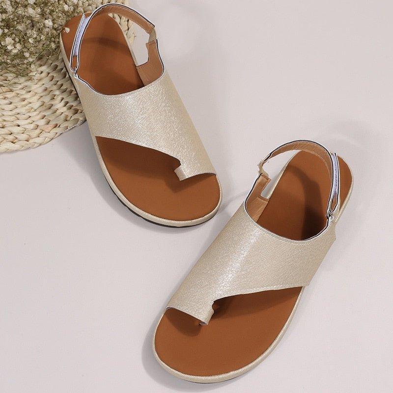 ComfyFootgear™ Bunion Corrector Sandals with Back Strap - ComfyFootgear