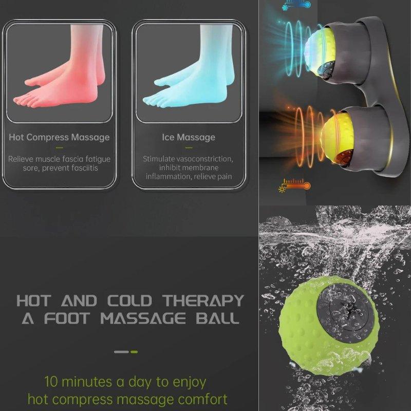 Hot Cold Foot Roller Ball for Plantar Fasciitis - ComfyFootgear