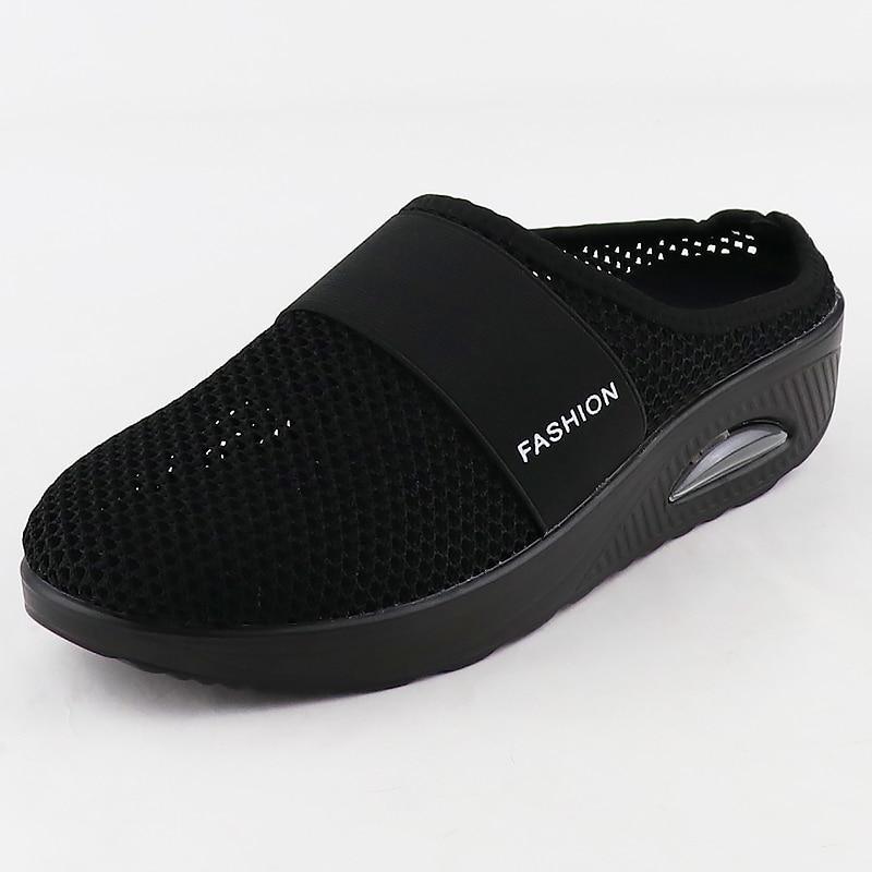 Medical Women&#39;s Diabetic Shoes Orthopedic Comfortable Shoes for Swollen Feet - ComfyFootgear