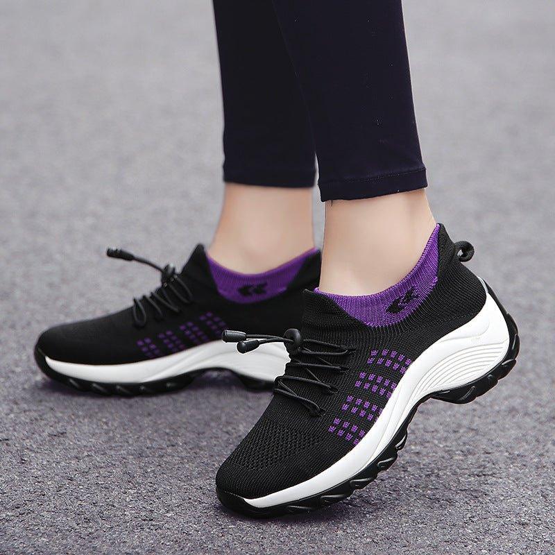 Mesh Breathable Walking Running Shoes for Women - ComfyFootgear