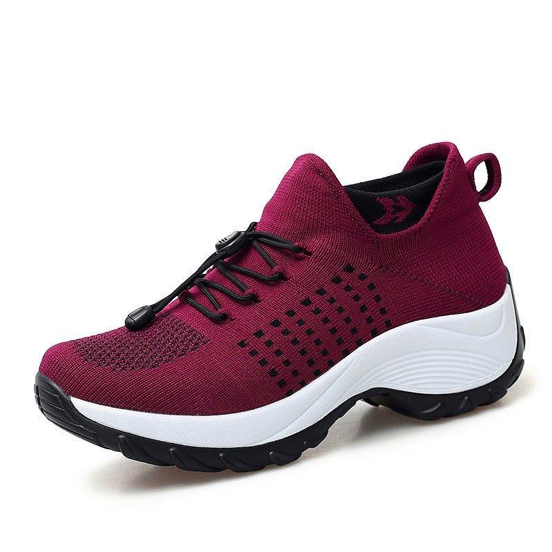 Mesh Breathable Walking Running Shoes for Women - ComfyFootgear