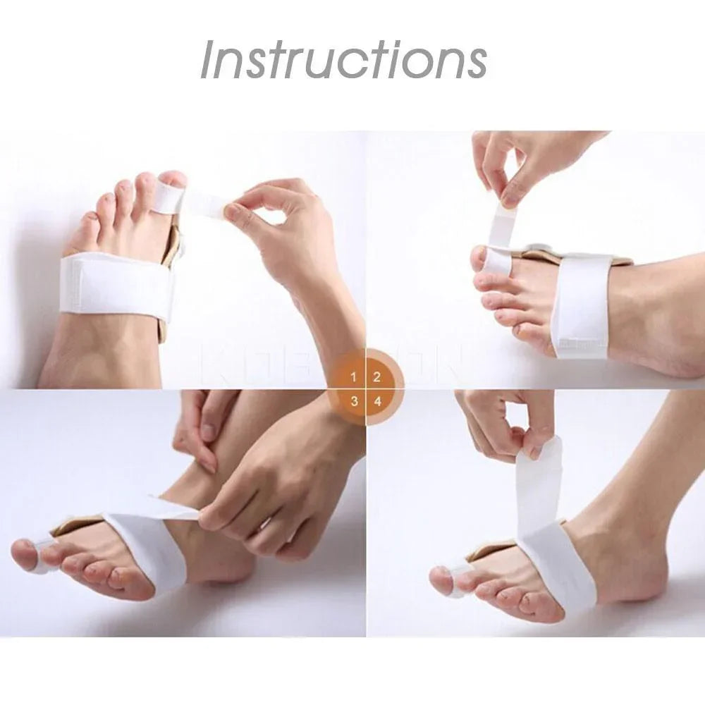 Orthopedic Bunion Corrector Device - 2 Pieces Set - Bunion Free