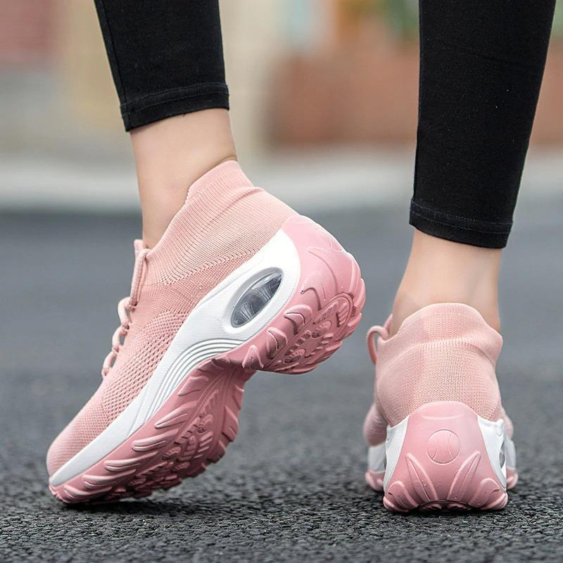 Orthopedic Walking Shoes Platform Sneakers for Women - Bunion Free