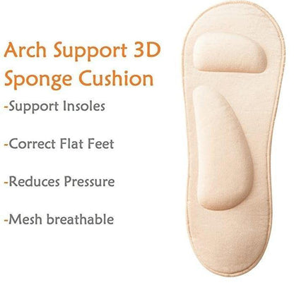 Plantar Fasciitis Insoles with Arch Support - Bunion Free