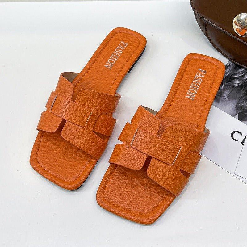 PU Leather Bunion Sandals - ComfyFootgear