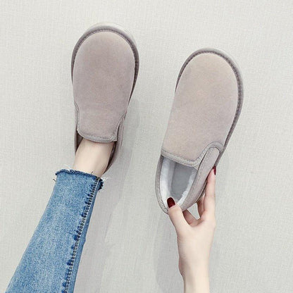 Round Toe Winter Mini Boots for Bunions - ComfyFootgear