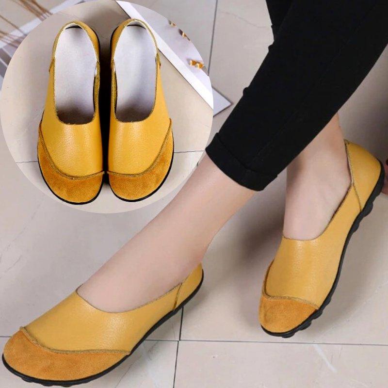 Women&#39;s Moccasins Soft Leather Flats for Bunions - Bunion Free