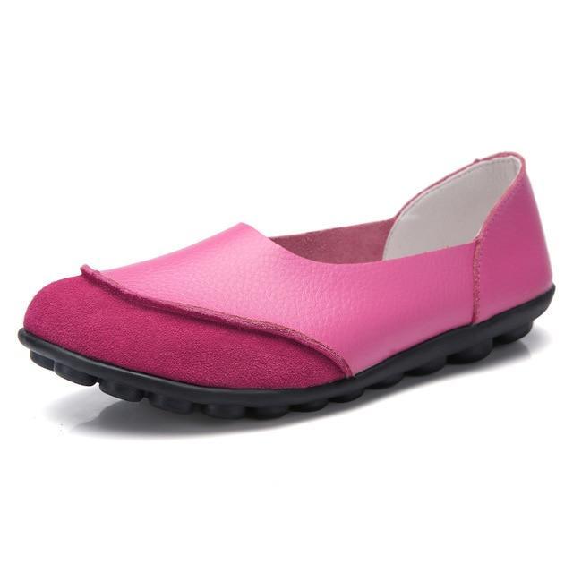 Women&#39;s Moccasins Soft Leather Flats for Bunions - Bunion Free