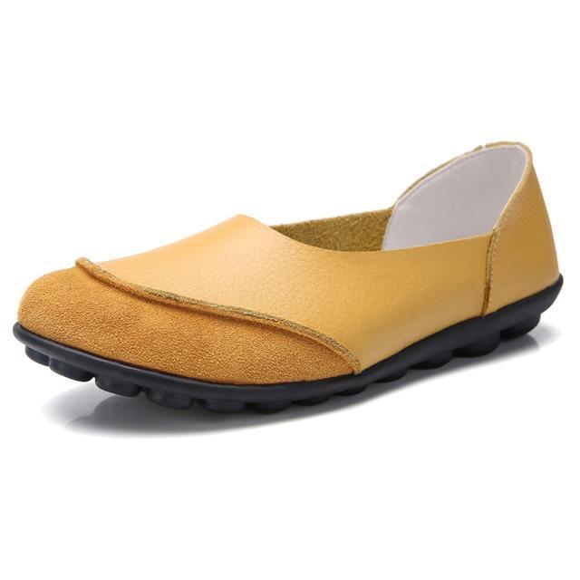 Women&#39;s Moccasins Soft Leather Flats for Bunions - Bunion Free