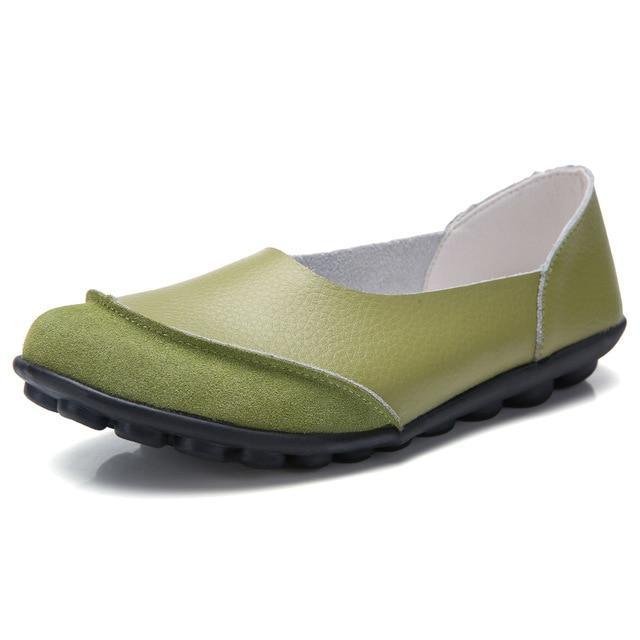 Women&#39;s Moccasins Soft Leather Flats for Bunions - Bunion Free