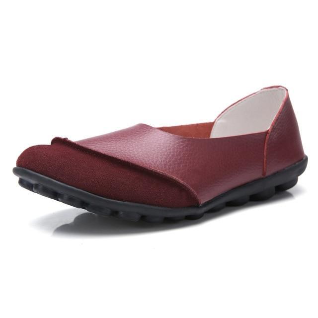 Women&#39;s Moccasins Soft Leather Flats for Bunions - Bunion Free