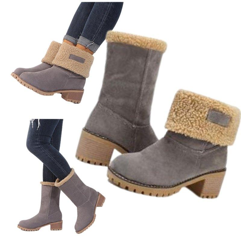 Women&#39;s Winter Boots with Fur for Warm Toes - ComfyFootgear