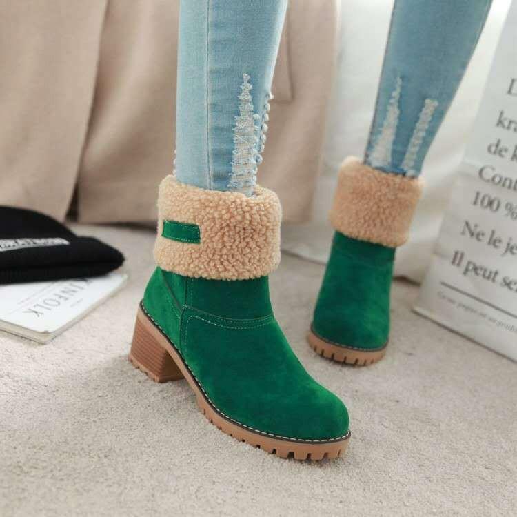 Women&#39;s Winter Boots with Fur for Warm Toes - ComfyFootgear