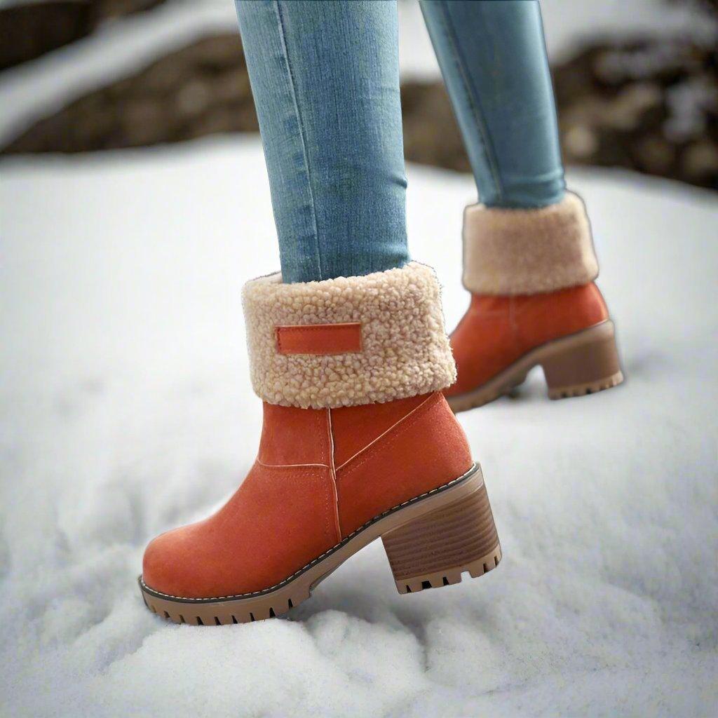 Women&#39;s Winter Boots with Fur for Warm Toes - ComfyFootgear