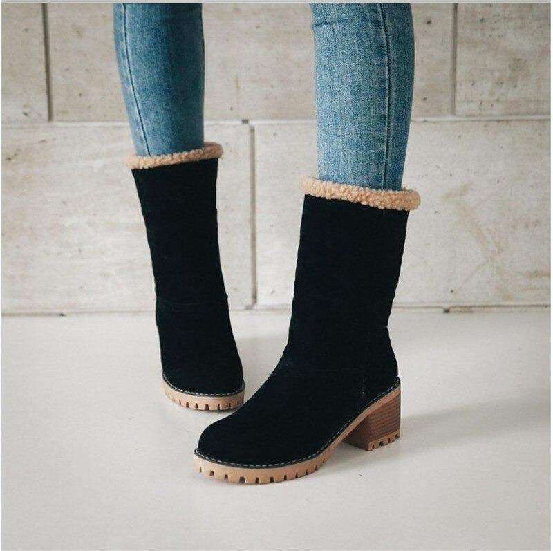 Women&#39;s Winter Boots with Fur for Warm Toes - ComfyFootgear