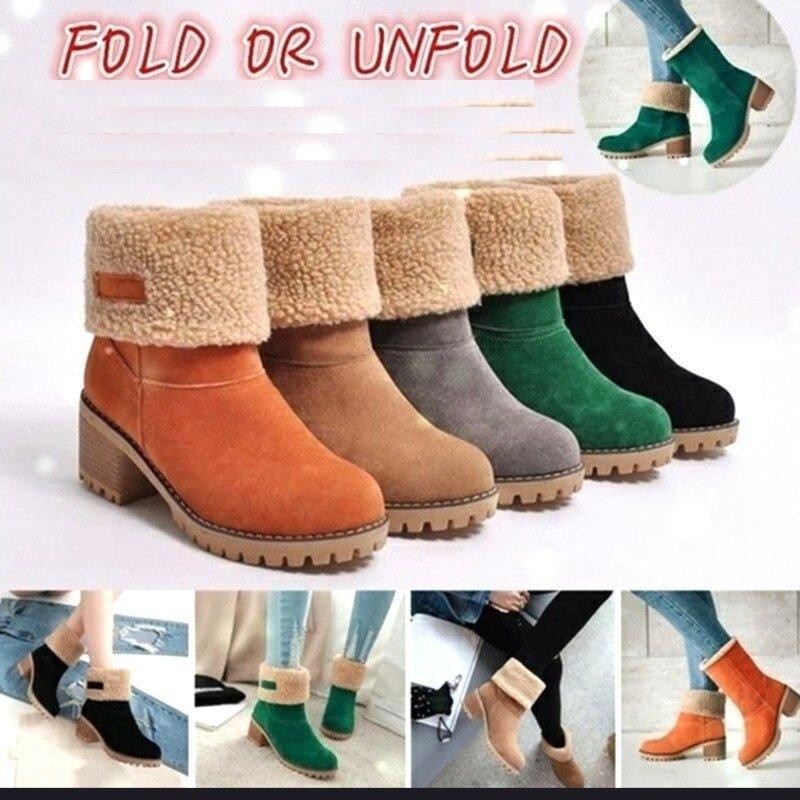 Women&#39;s Winter Boots with Fur for Warm Toes - ComfyFootgear