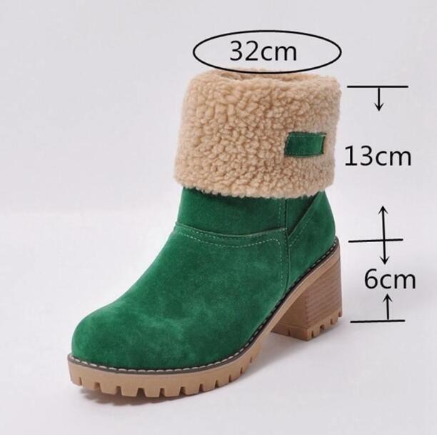 Women&#39;s Winter Boots with Fur for Warm Toes - ComfyFootgear